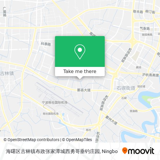 海曙区古林镇布政张家潭城西勇哥垂钓庄园 map