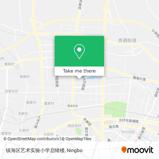 镇海区艺术实验小学启绪楼 map