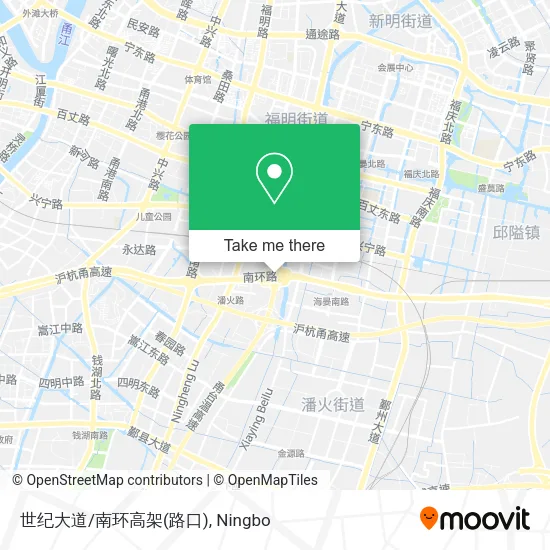 世纪大道/南环高架(路口) map