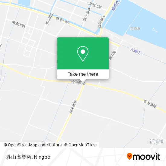 胜山高架桥 map
