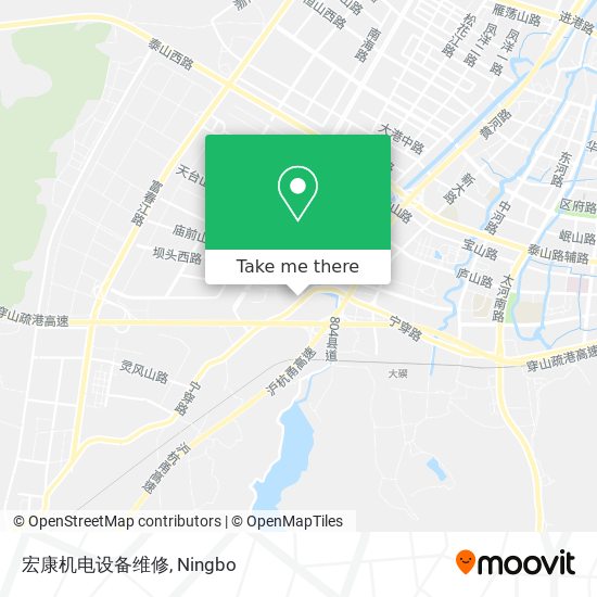 宏康机电设备维修 map