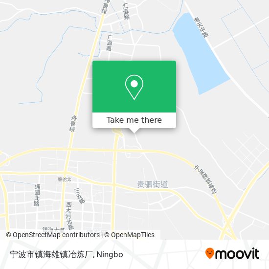 宁波市镇海雄镇冶炼厂 map