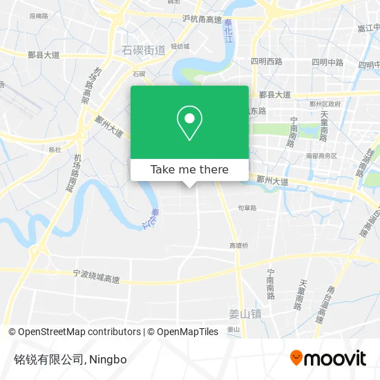 铭锐有限公司 map