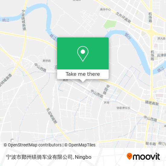 宁波市鄞州镁骑车业有限公司 map