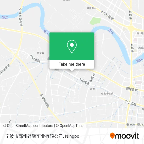 宁波市鄞州镁骑车业有限公司 map