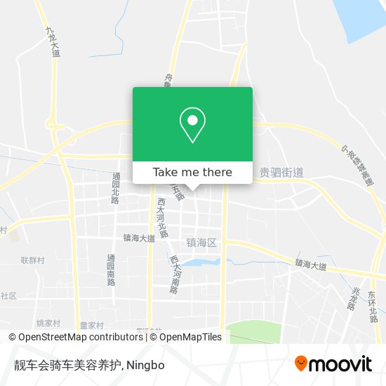 靓车会骑车美容养护 map