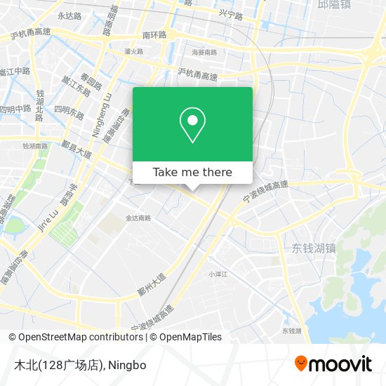 木北(128广场店) map