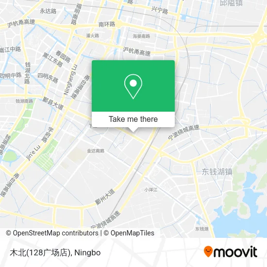 木北(128广场店) map
