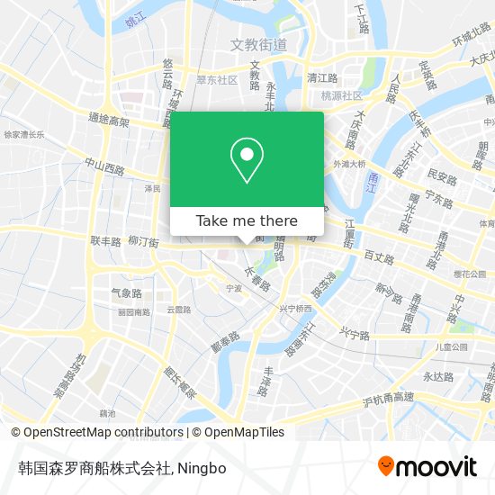 韩国森罗商船株式会社 map