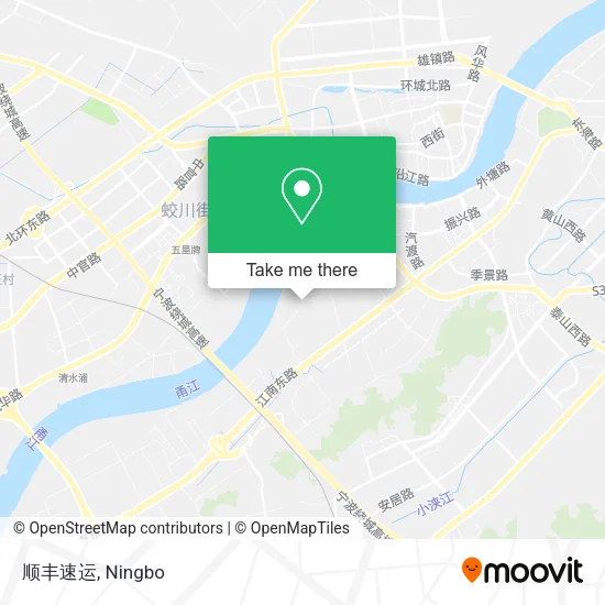 顺丰速运 map