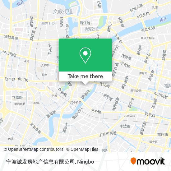 宁波诚发房地产信息有限公司 map