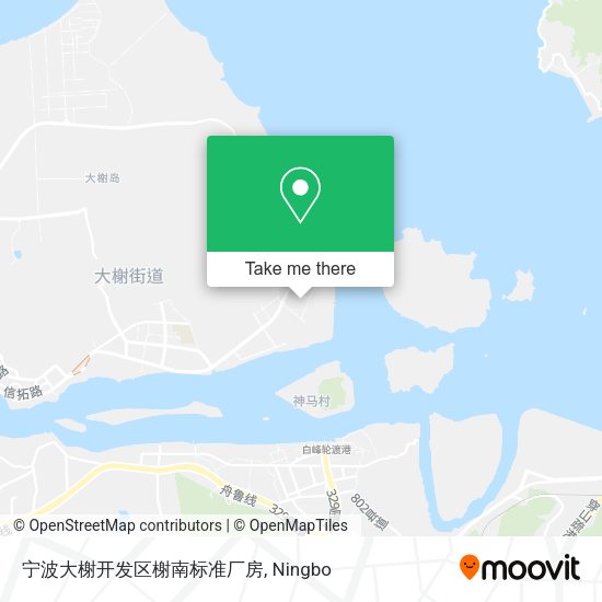 宁波大榭开发区榭南标准厂房 map