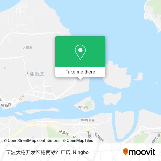 宁波大榭开发区榭南标准厂房 map