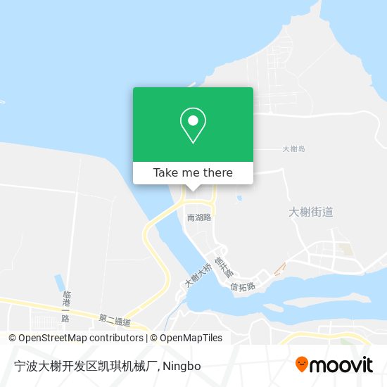 宁波大榭开发区凯琪机械厂 map