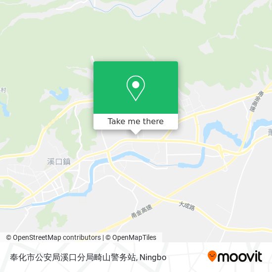 奉化市公安局溪口分局畸山警务站 map