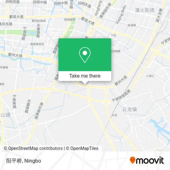 阳平桥 map