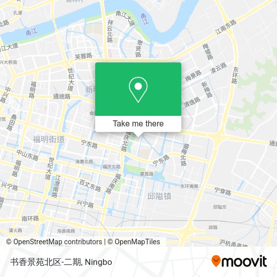 书香景苑北区-二期 map