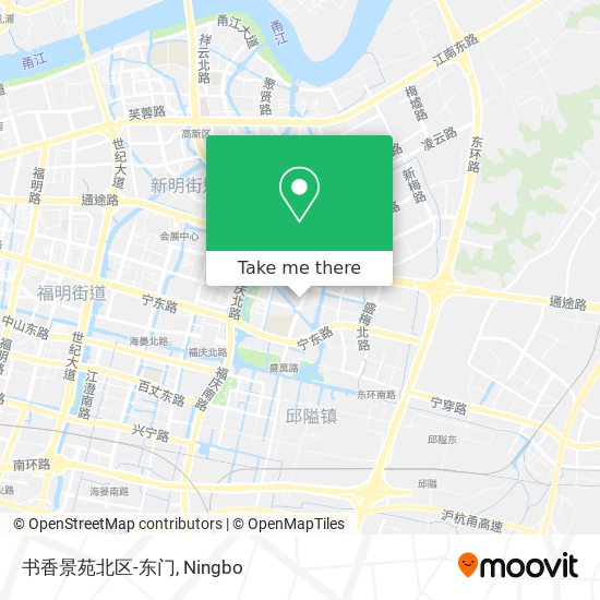 书香景苑北区-东门 map