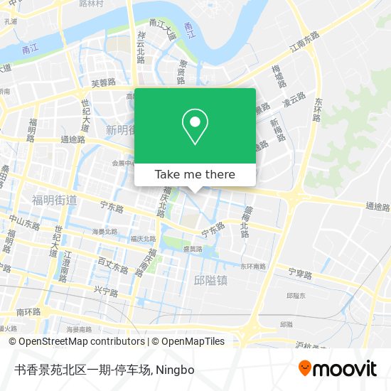 书香景苑北区一期-停车场 map