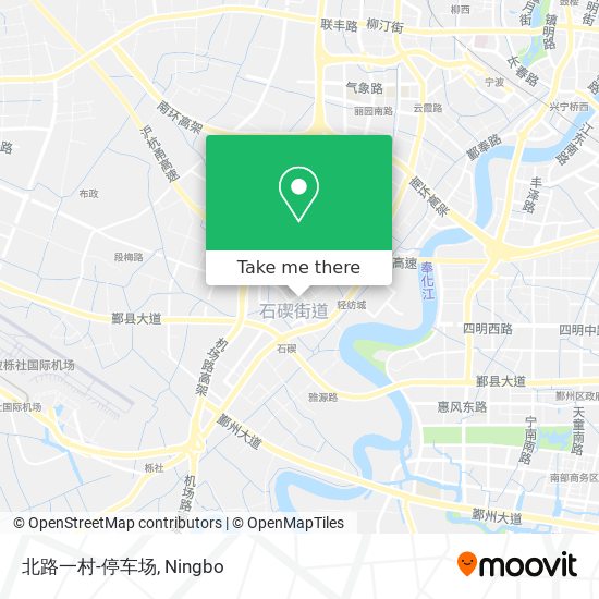 北路一村-停车场 map