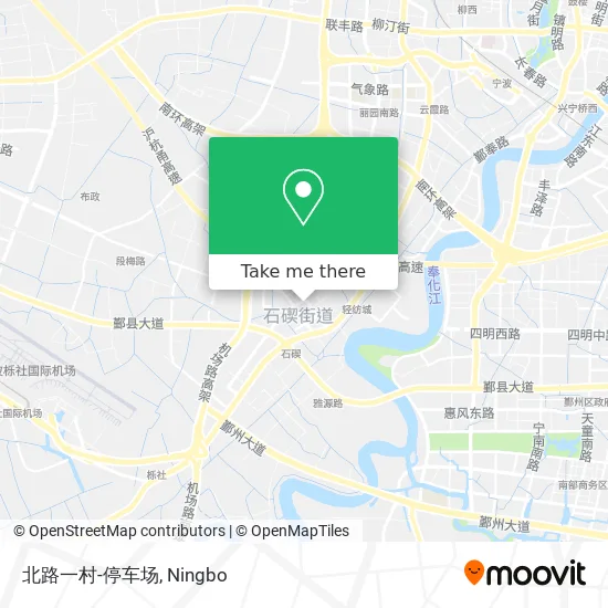 北路一村-停车场 map