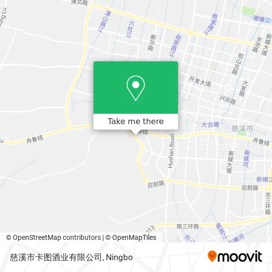 慈溪市卡图酒业有限公司 map