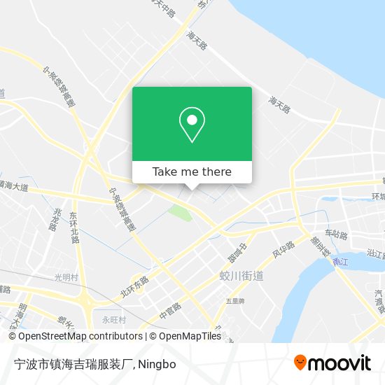 宁波市镇海吉瑞服装厂 map
