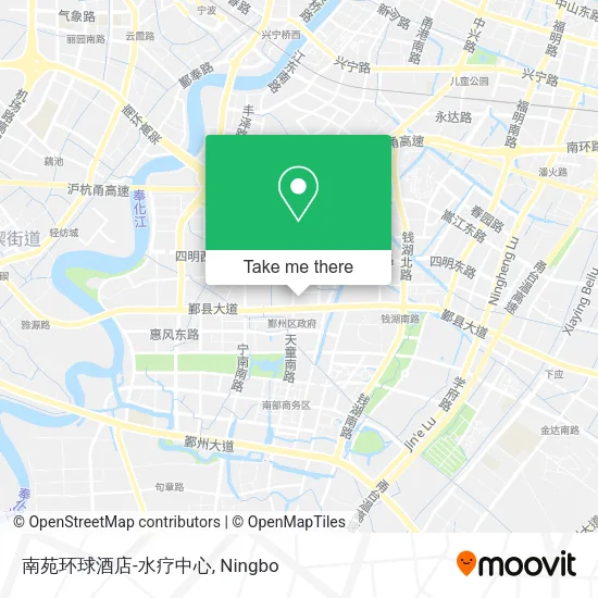 南苑环球酒店-水疗中心 map