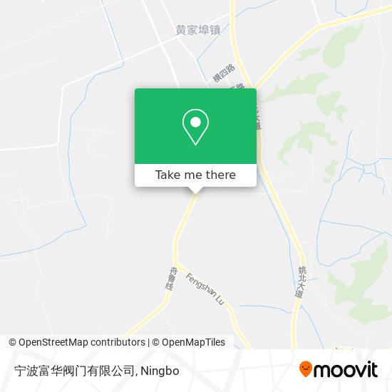 宁波富华阀门有限公司 map