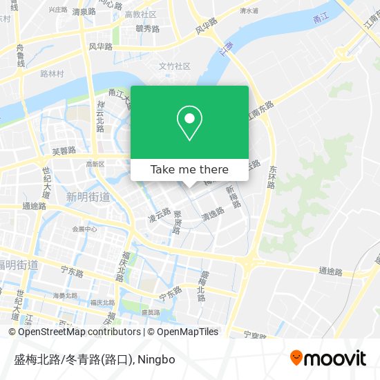 盛梅北路/冬青路(路口) map