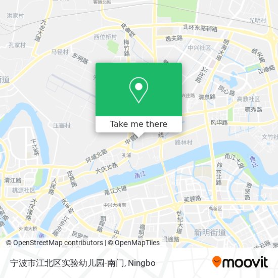 宁波市江北区实验幼儿园-南门 map