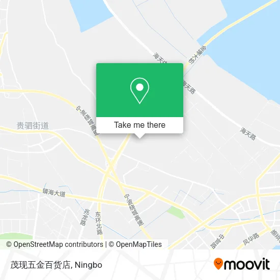 茂现五金百货店 map