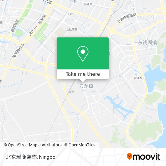 北京瑾澜装饰 map