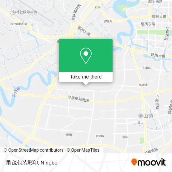 甬茂包装彩印 map