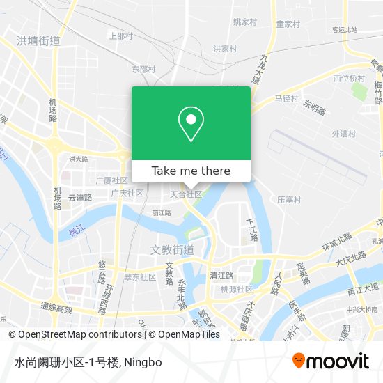 水尚阑珊小区-1号楼 map