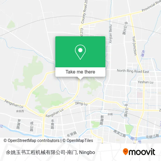 余姚玉书工程机械有限公司-南门 map