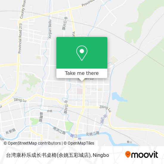 台湾康朴乐成长书桌椅(余姚五彩城店) map