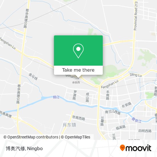 博奥汽修 map