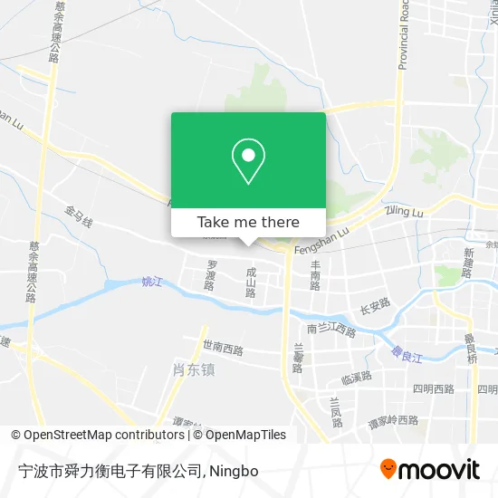 宁波市舜力衡电子有限公司 map