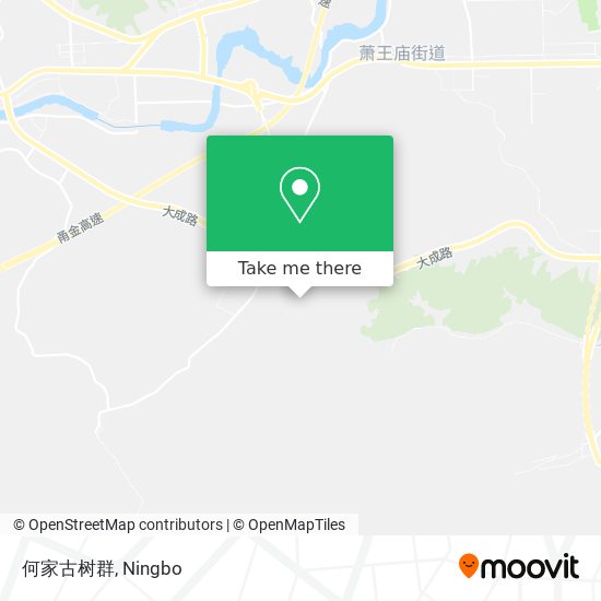 何家古树群 map
