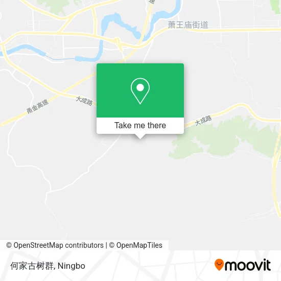何家古树群 map