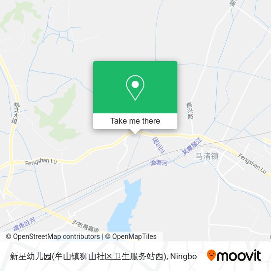 新星幼儿园(牟山镇狮山社区卫生服务站西) map