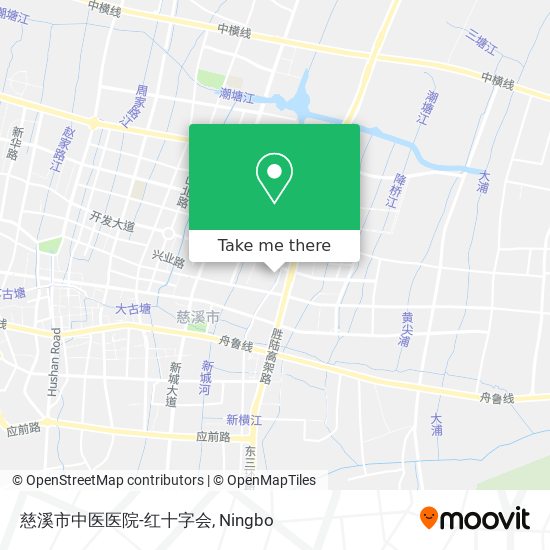 慈溪市中医医院-红十字会 map