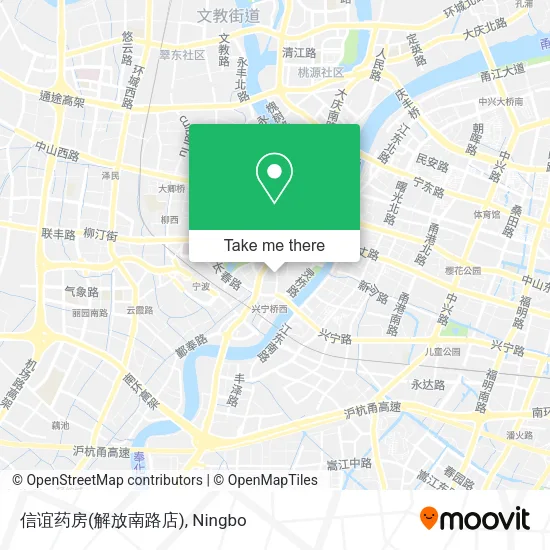 信谊药房(解放南路店) map