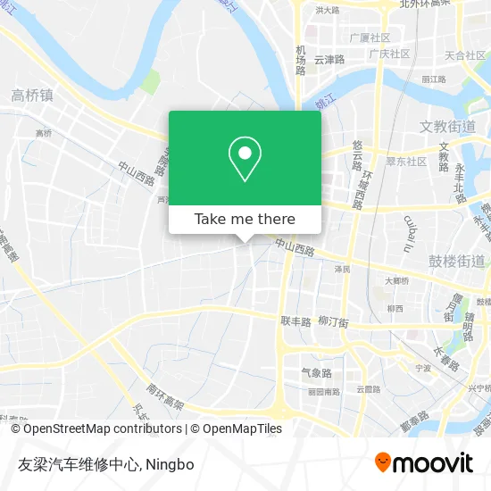 友梁汽车维修中心 map