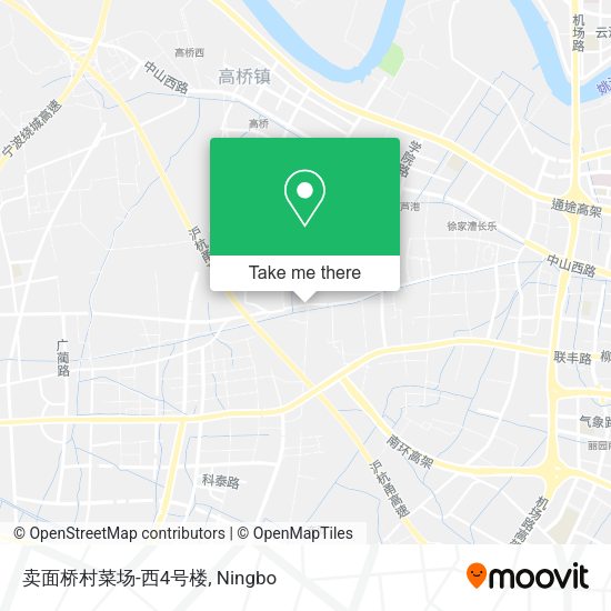 卖面桥村菜场-西4号楼 map