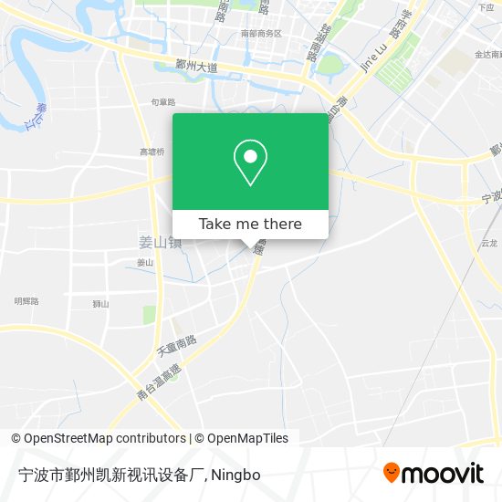 宁波市鄞州凯新视讯设备厂 map