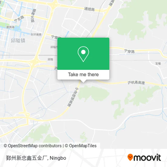 鄞州新忠鑫五金厂 map