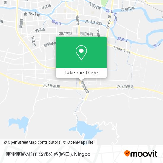 南雷南路/杭甬高速公路(路口) map