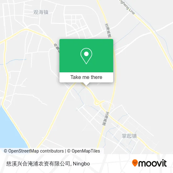 慈溪兴合淹浦农资有限公司 map